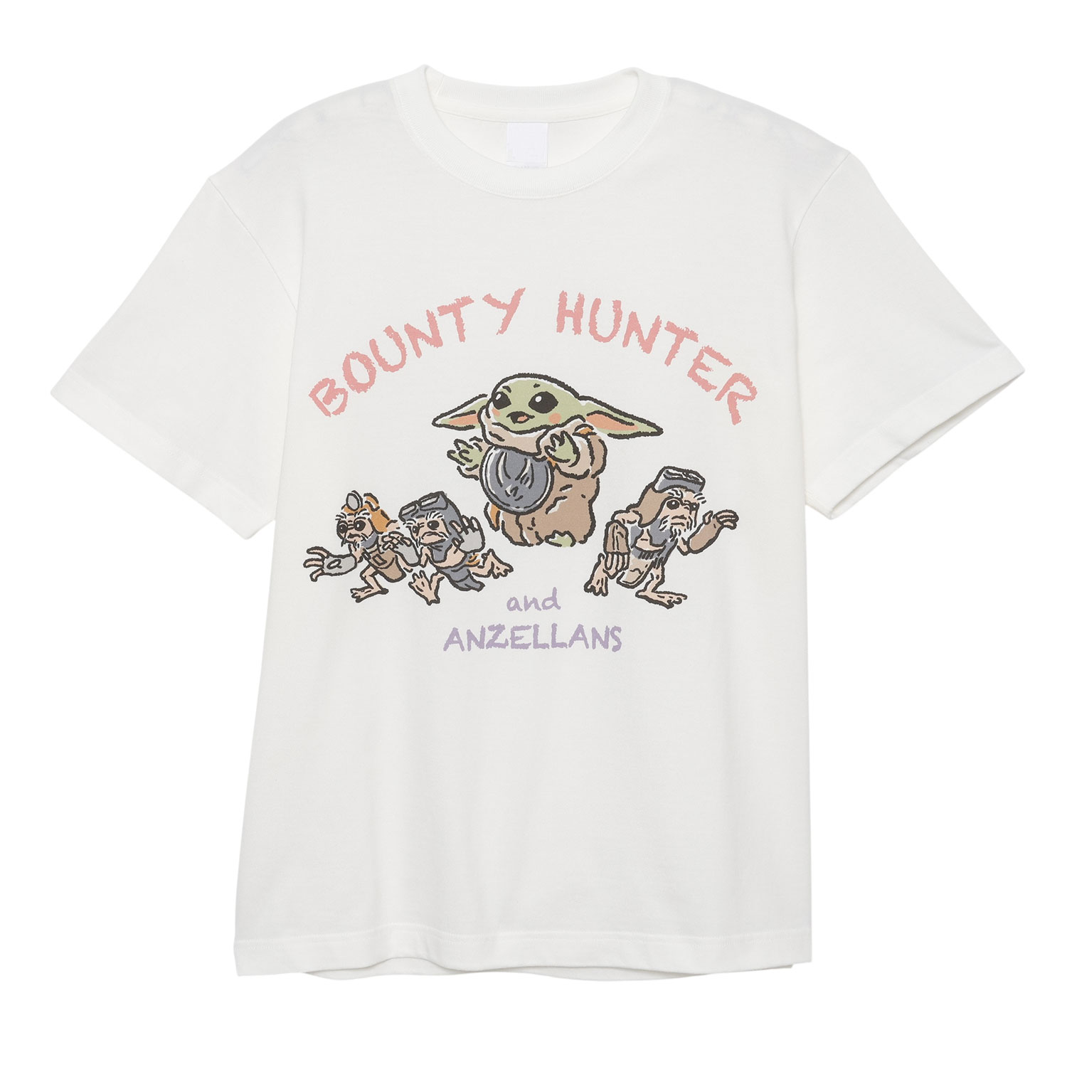 [公式]  スター・ウォーズ/マンダロリアン・アンド・グローグー Tシャツ 追いかけっこ ＩＶ