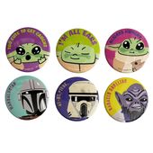 公式] STARWARS マンダロリアン&グローグー ランダム 缶バッジ 全6種