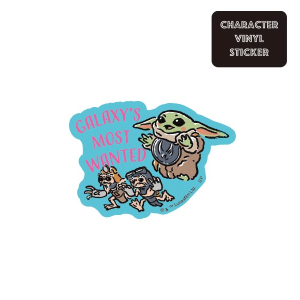 公式] STARWARS マンダロリアン&グローグー キャラクターステッカー