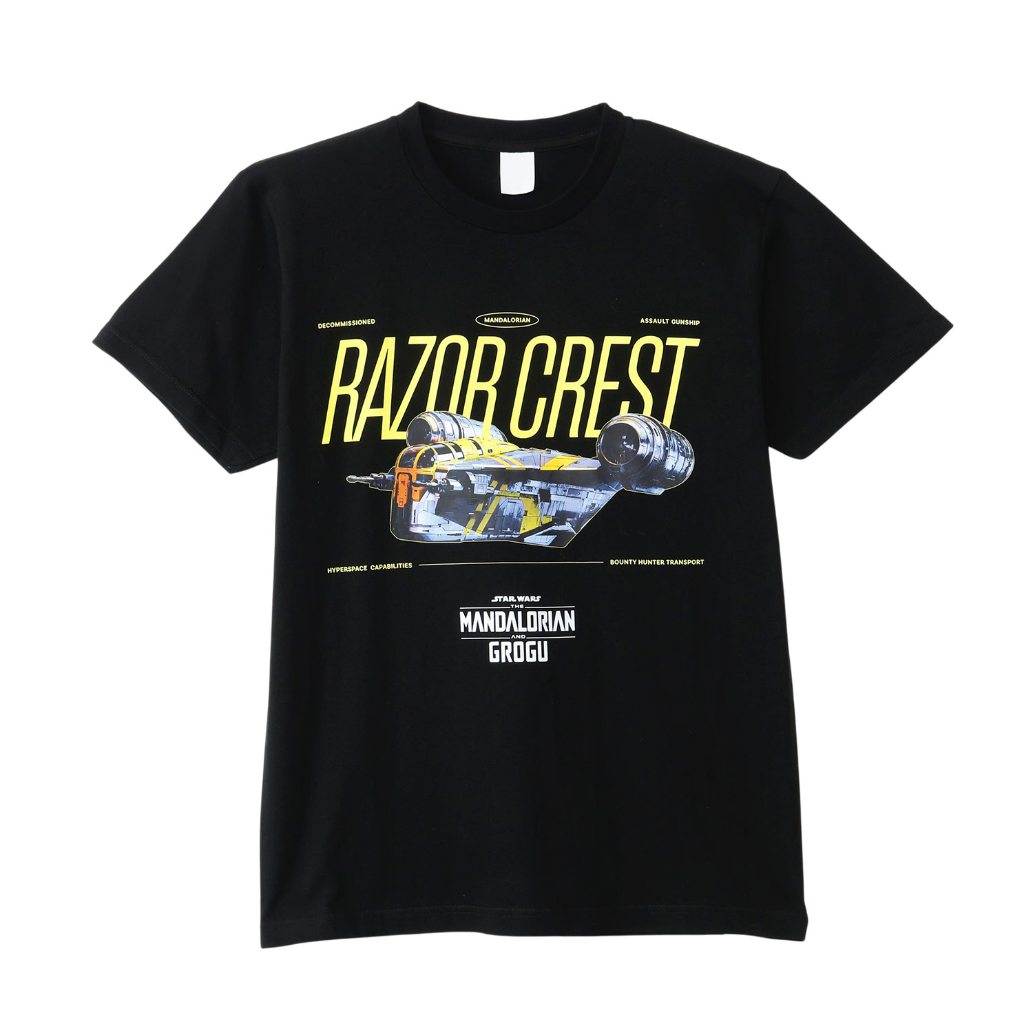 [公式]  スター・ウォーズ　マンダロリアン・アンド・グローグー Tシャツ  レイザー・クレスト