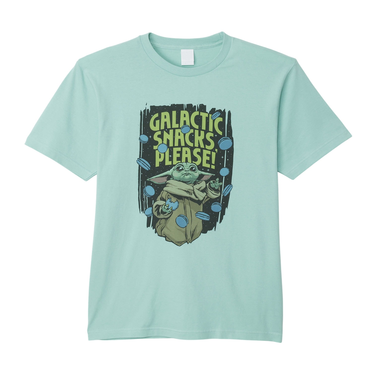 [公式]  スター・ウォーズ プリントＴシャツ マンダロリアン＆グローグー マカロン