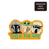 公式] STARWARS マンダロリアンアンドグローグー ビニールポーチ