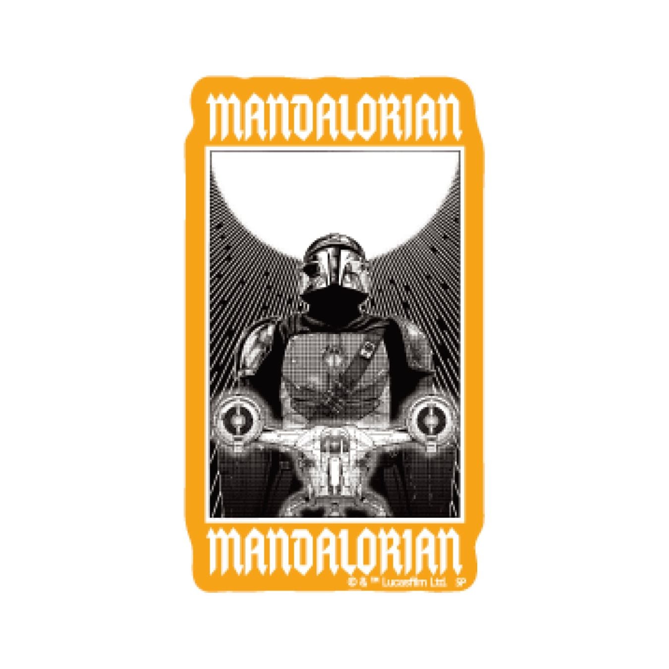 【値下げ】スター・ウォーズ　アメコミ　ステッカー 公式] スター・ウォーズ キャラクターステッカー マンダロリアン