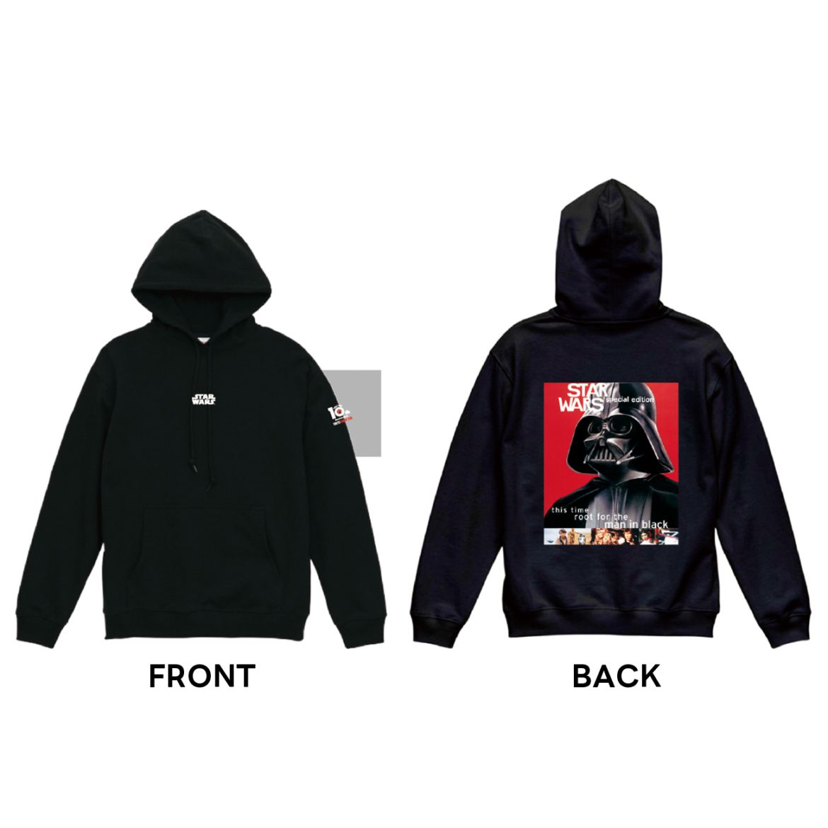 Positive レア！　スターウォーズ ダースベイダーパーカー　マーク スウェット・パーカー・アウター | STARWARS POPUP STORE by small planet