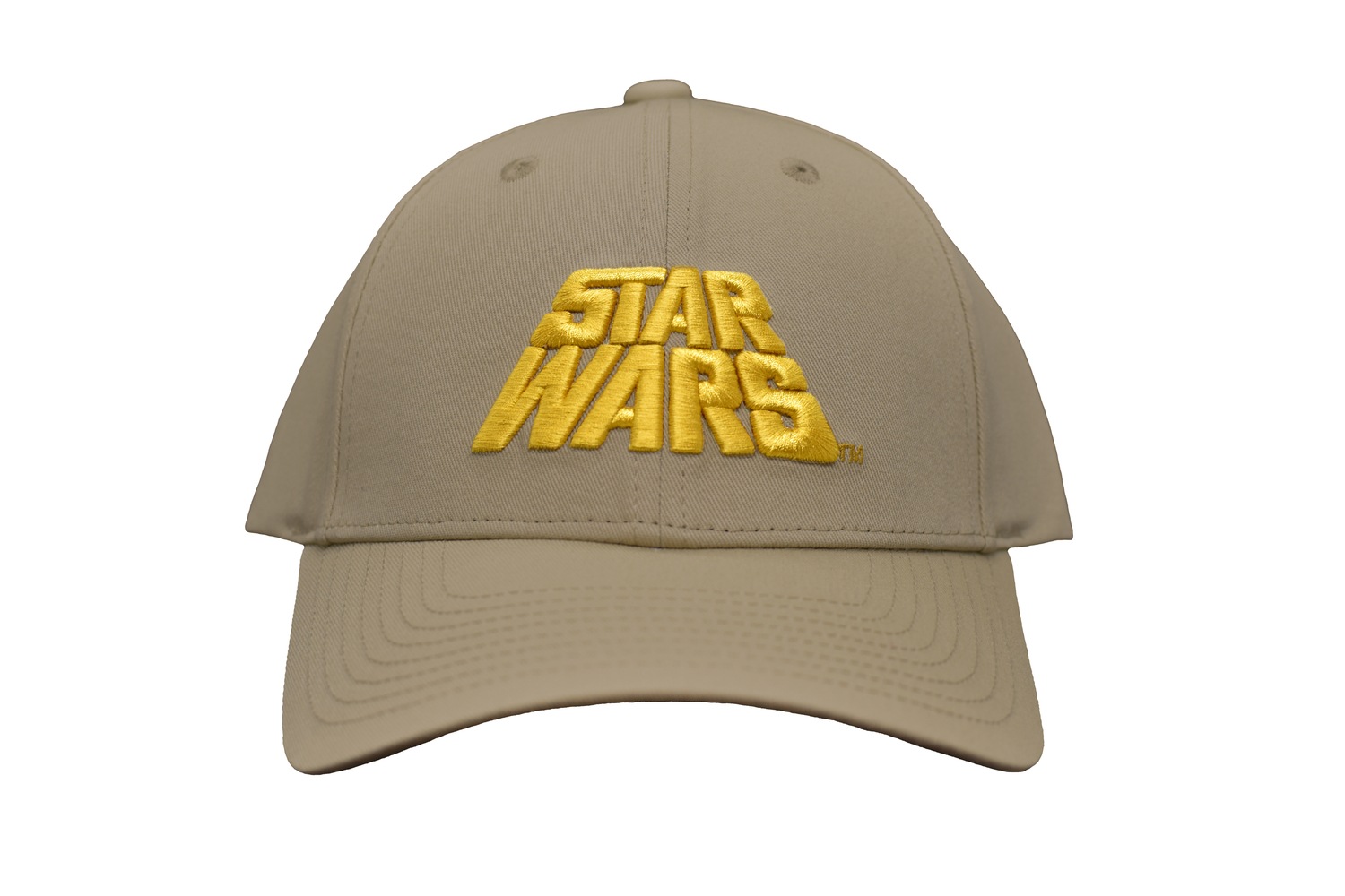 ★2025東京コミコン先行商品　[公式] STAR WARS スター・ウォーズ　エンブロイダリー ロゴキャップ ベージュ