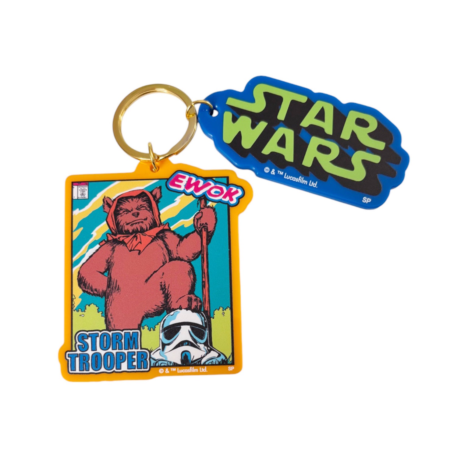 [公式] STARWARS カラーアクリルキーホルダー　コミック　イウォーク