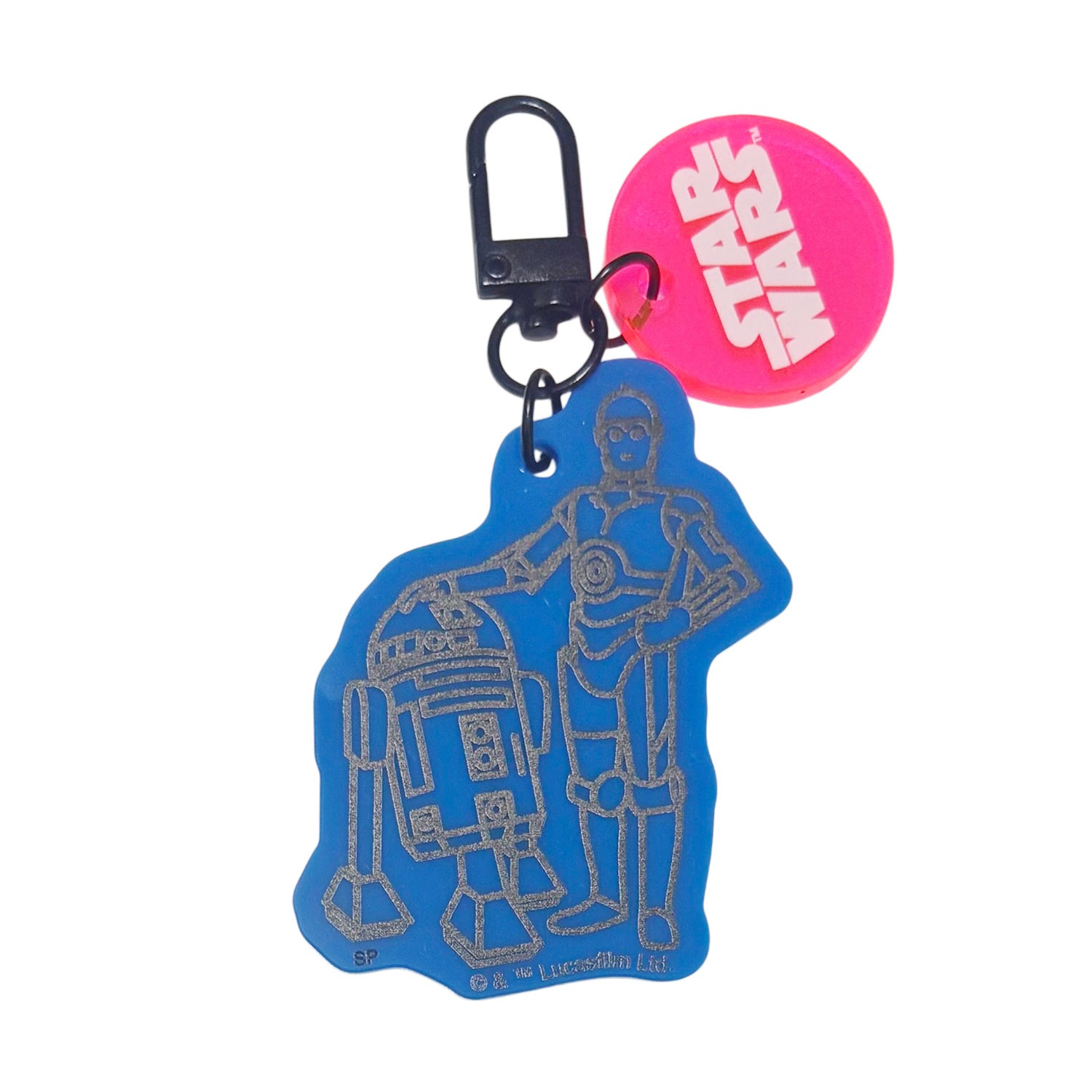 公式] STARWARS ネオンカラーアクリルキーホルダー C-3PO＆R2-D2 | C