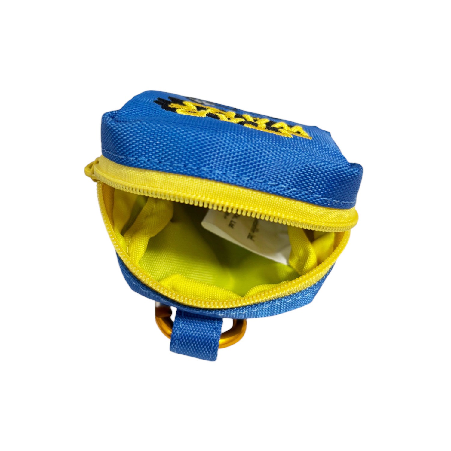 [公式] STARWARS カラビナ付きミニ刺繍ポーチ　ロゴ　R2-D2