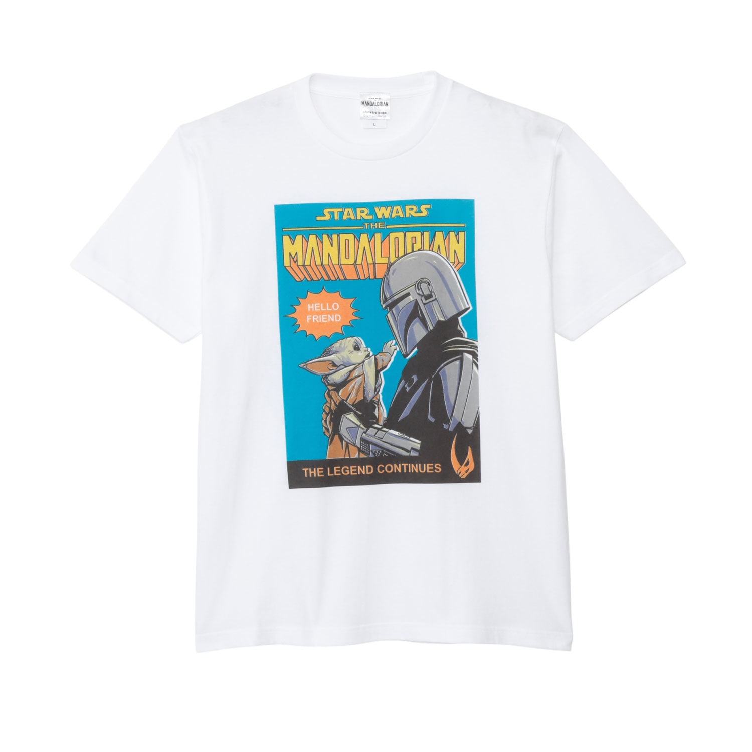 公式] STAR WARS プリントTシャツ マンダロリアン コミック | Tシャツ