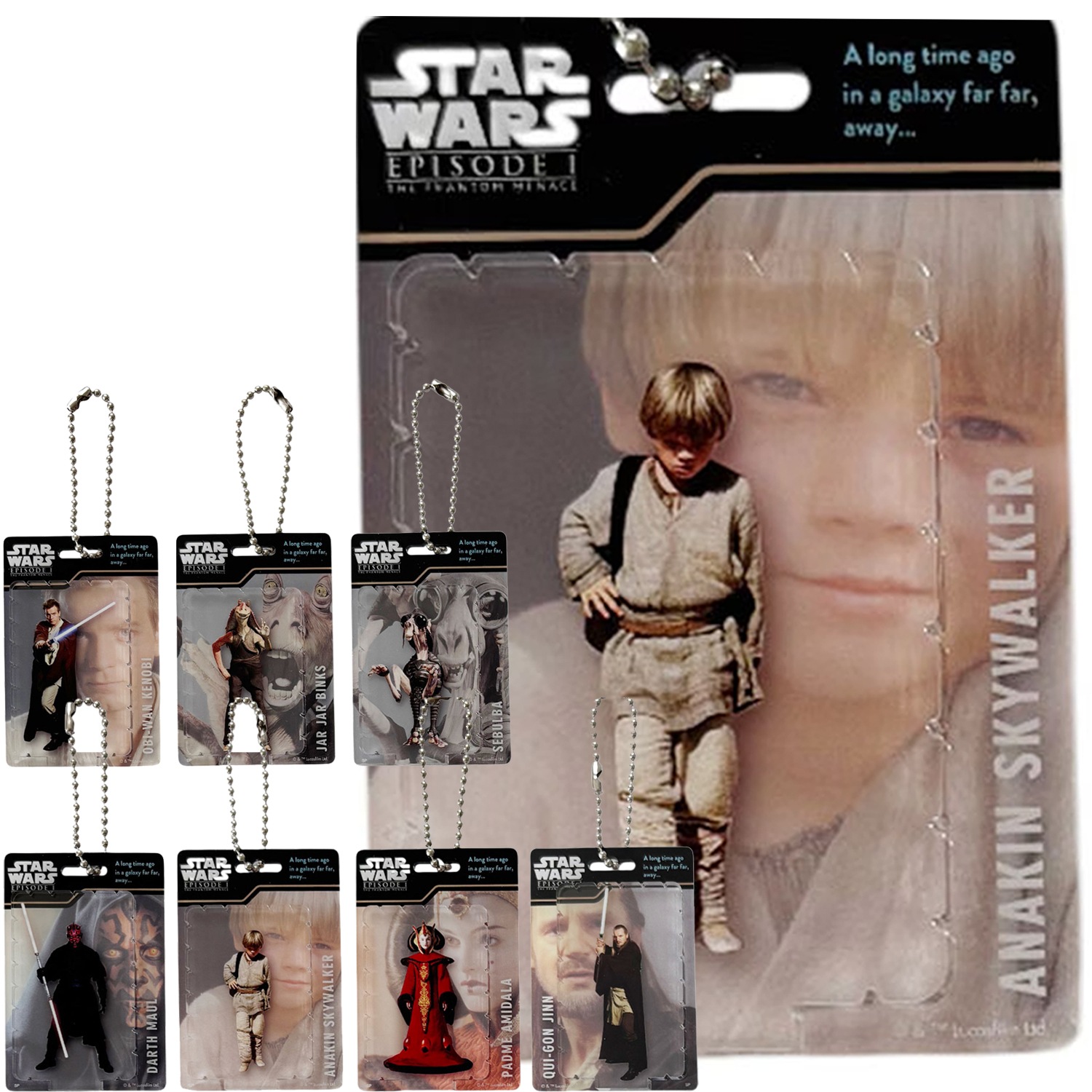 [公式]  STARWARS ランダムブリスター風 アクリルキーチェーン　エピソード1 全7種（単品）