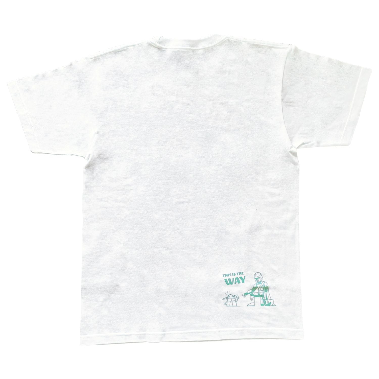 公式] STARWARS マンダロリアン・アンド・グローグー Tシャツ ホワイト