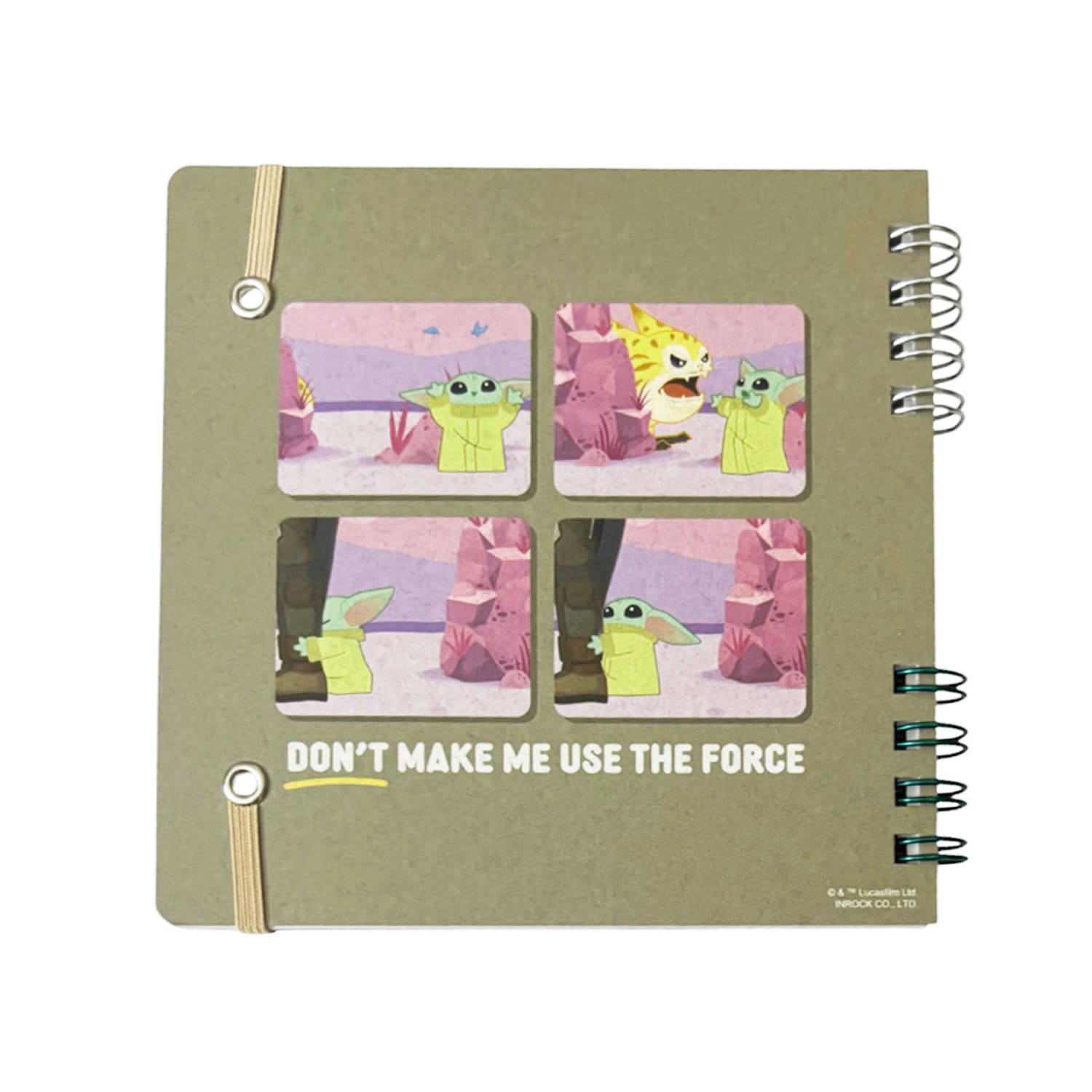 SALE！！　[公式] STAR WARS　ＣＵＴＥＳＴ グローグー　スクエアリングノート