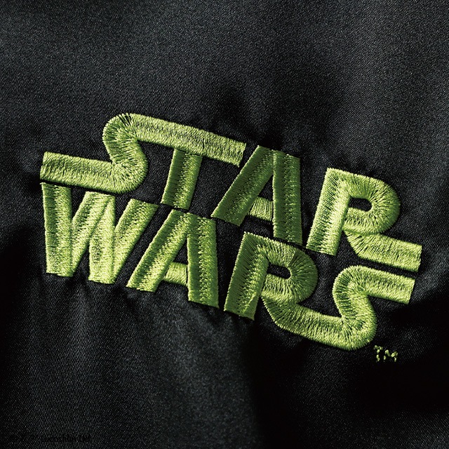 [公式] STARWARS ヨーダ  グレートグリーン スカジャン（Ｌ）