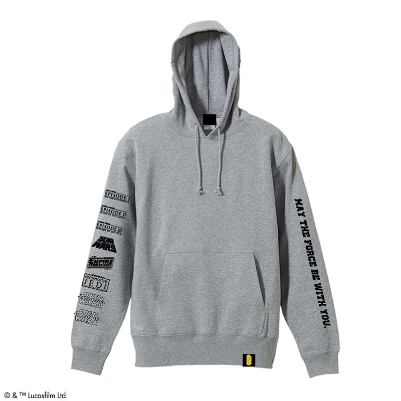 [公式]  STARWARS プルオーバーフーディ 歴代ロゴ　Ｍ