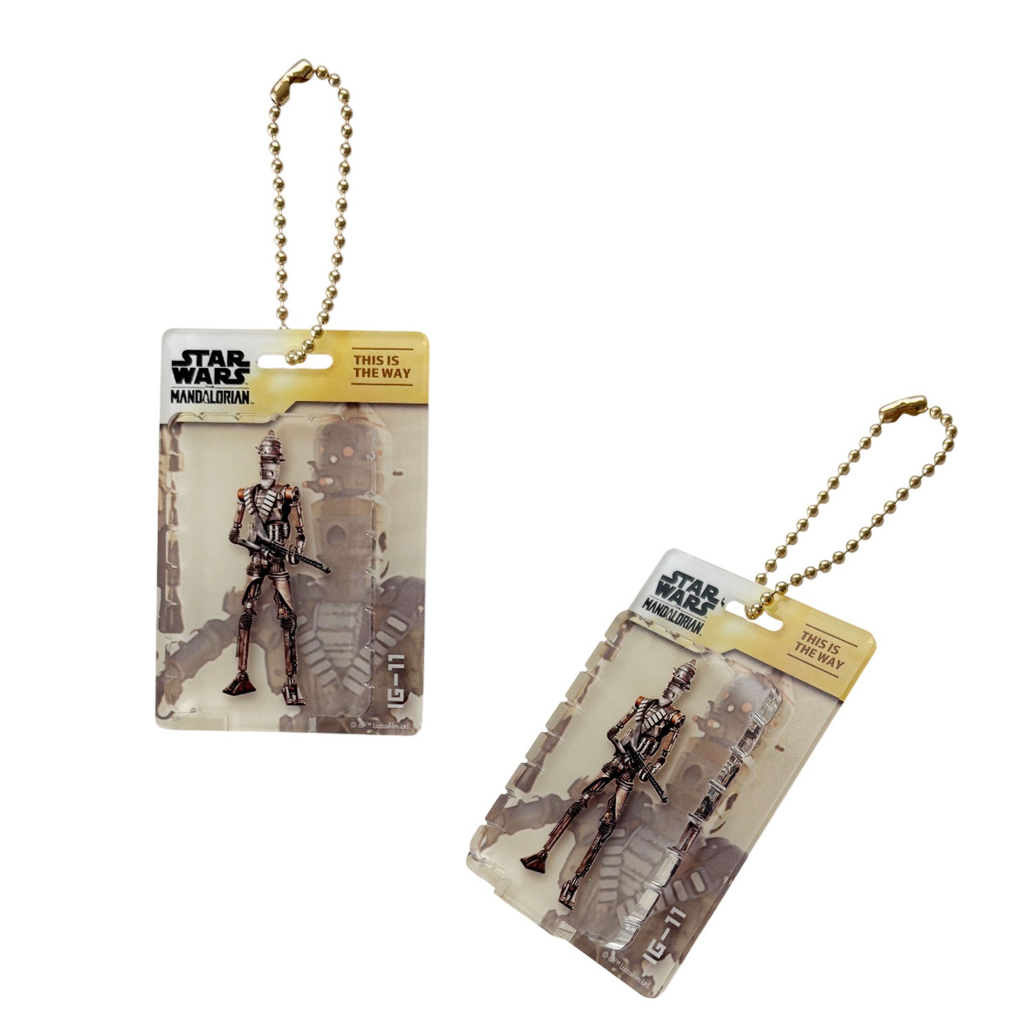 ★2025東京コミコン先行商品　[公式]  STARWARS マンダロリアン ランダムブリスター風 アクリルキーチェーン全６種（コンプリート）