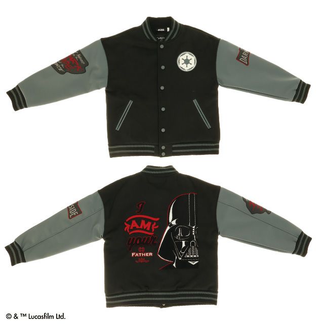 公式] STARWARS バーシティジャケット (スタジャン) ダークサイド