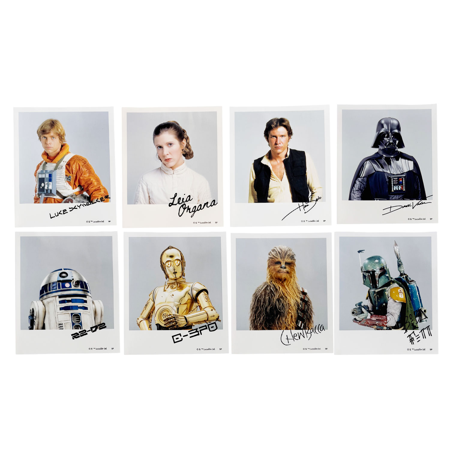 ★2025東京コミコン先行商品　[公式]  STARWARS ランダムブラインドブロマイド ワイド2 全８種（セット）