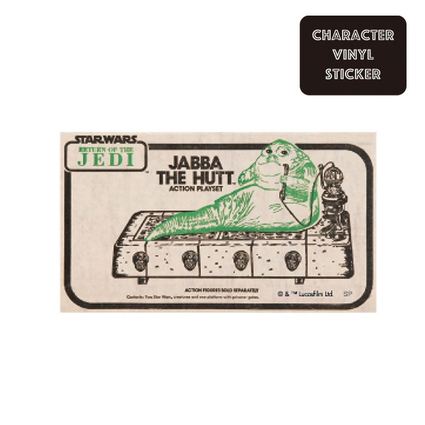 [公式] STAR WARS　キャラクターステッカー　ライン (ジャバザハット）