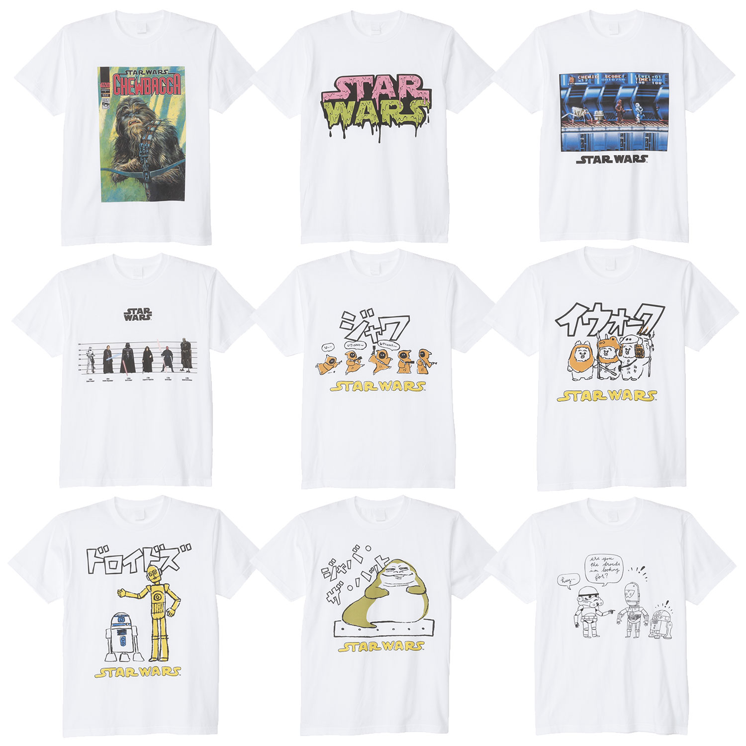[公式]『STAR WARS 54 OF ONE』 ブラインド Tシャツ Size-L