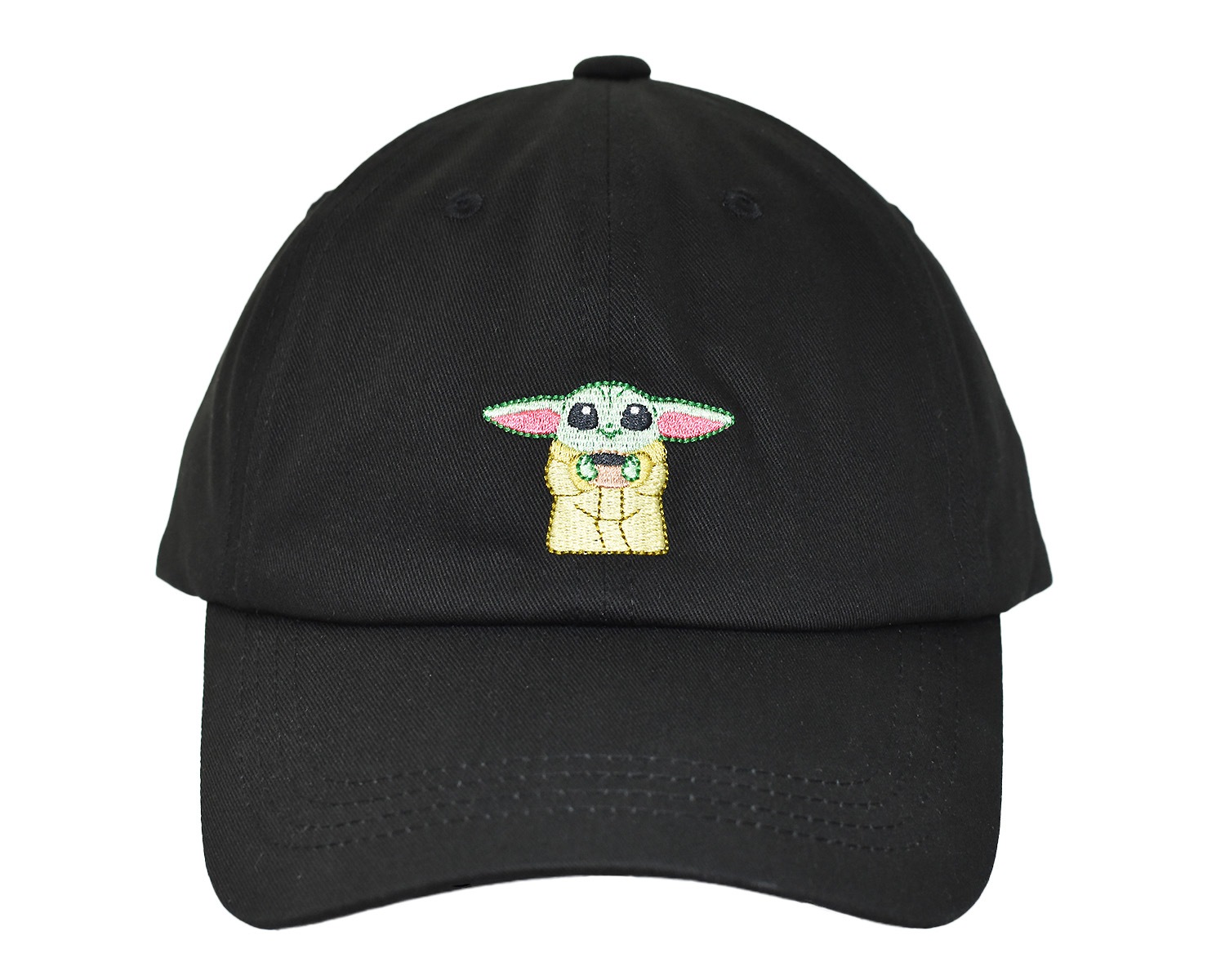 [公式] STAR WARS　グローグー 刺しゅう キャップ ／ブラック