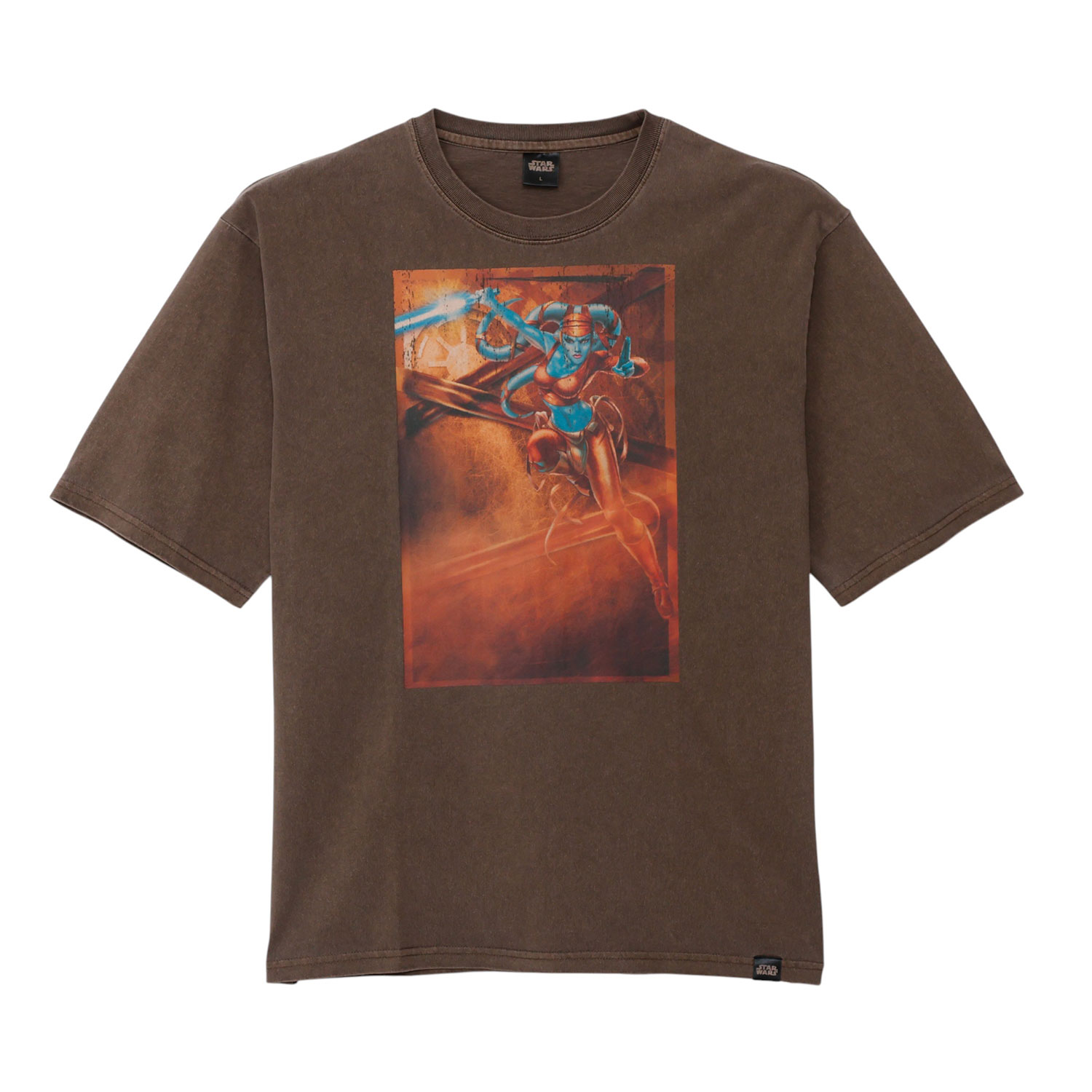 [公式]  スター・ウォーズ ピグメントプリントTシャツ　 ジェダイ　アイラ・セキュラ