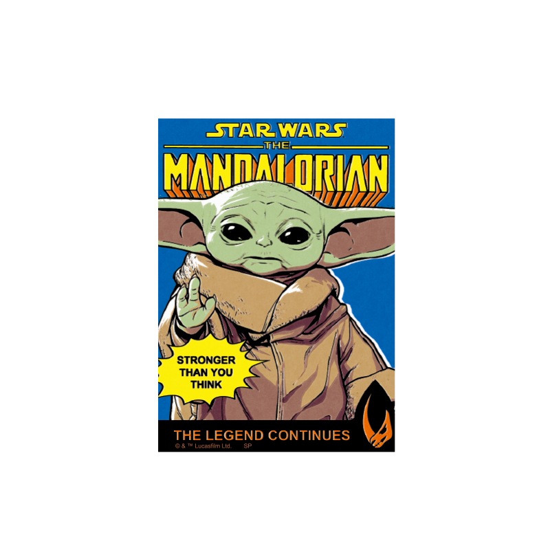 [公式] STAR WARS　キャラクターステッカー　グローグー コミックカバー／伝説