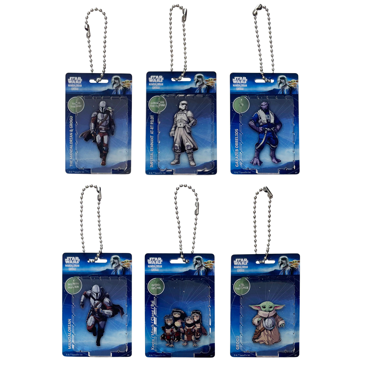 公式] STARWARS マンダロリアン&グローグー ランダムブリスターズ 全6