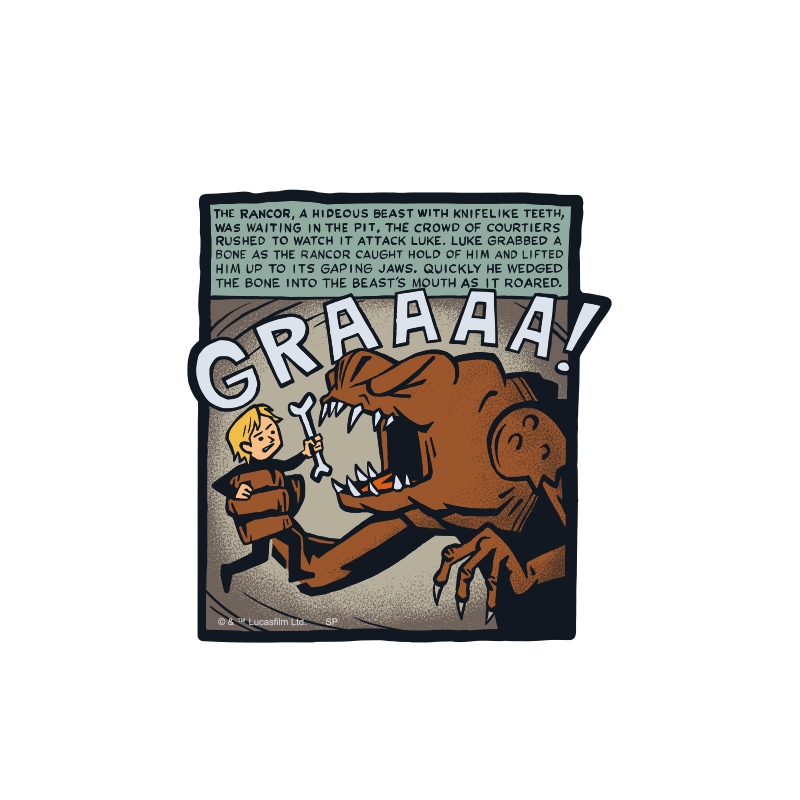 公式] STAR WARS キャラクターステッカー ルーク・スカイウォーカー