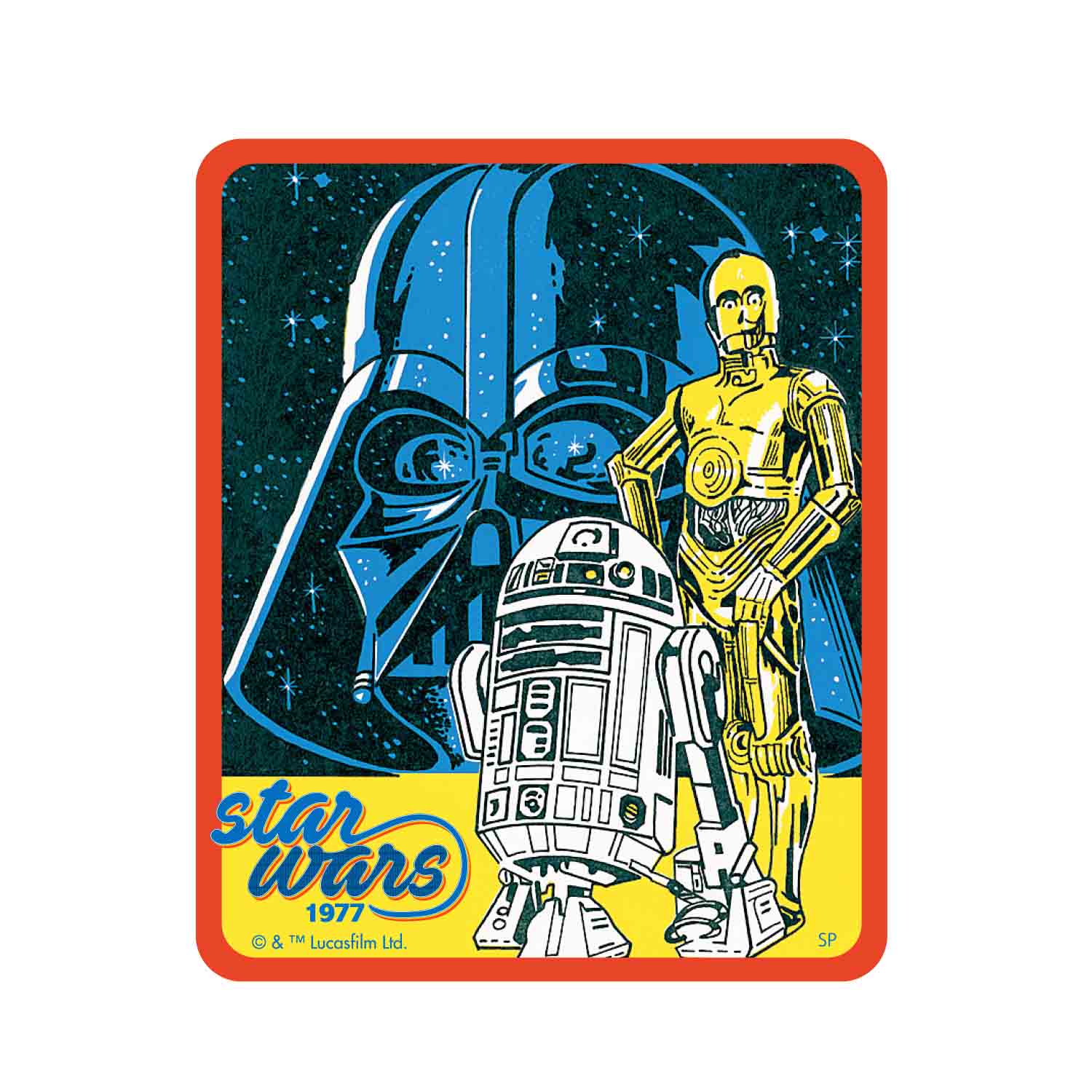 公式] STAR WARS スター・ウォーズ キャラクターステッカー ベイダー