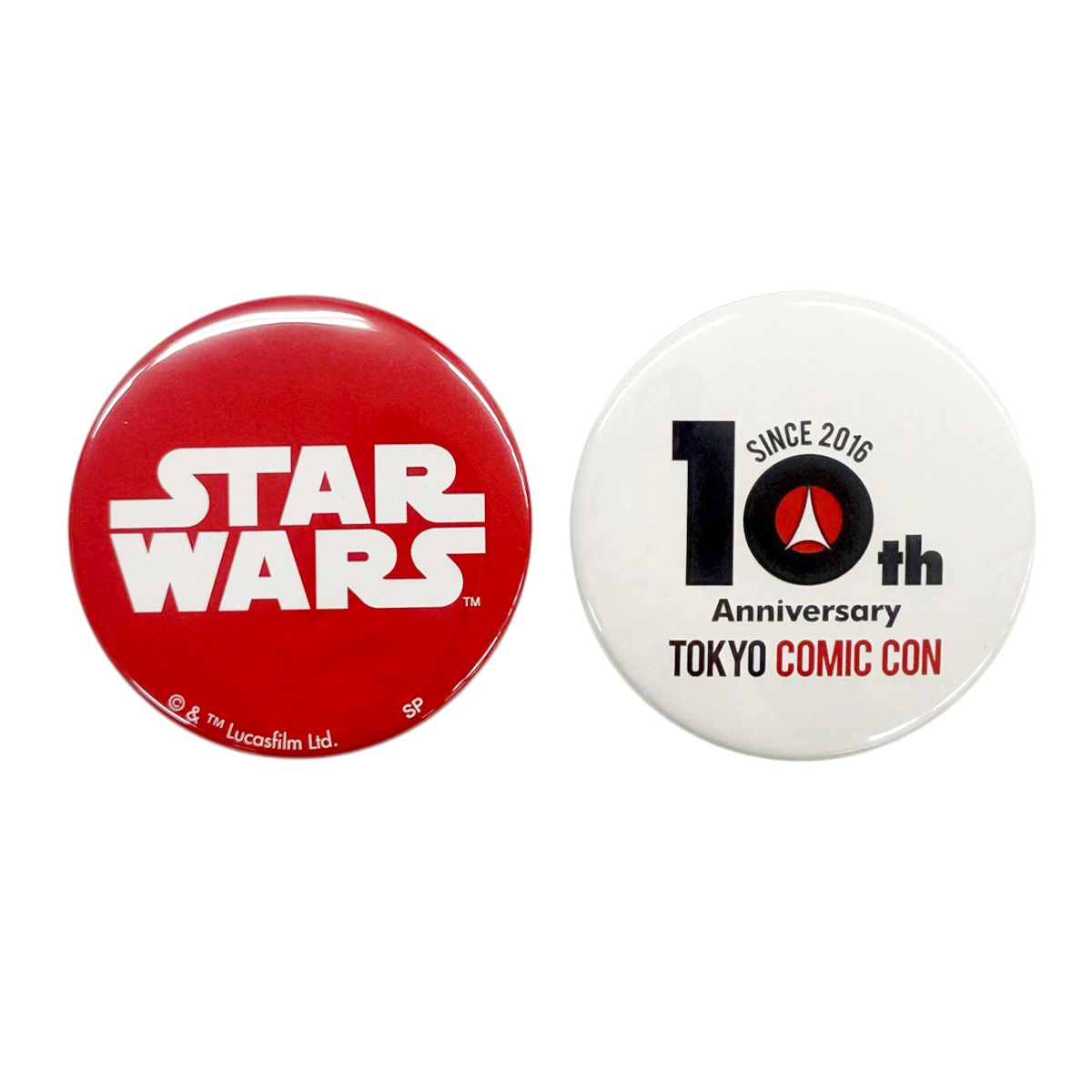 【コミコン事前受注予約限定商品】<br>[公式]  STARWARS コミコン10周年『ナップサック＆缶バッジ2種セット』 ダース・ベイダーver ≪送料無料≫