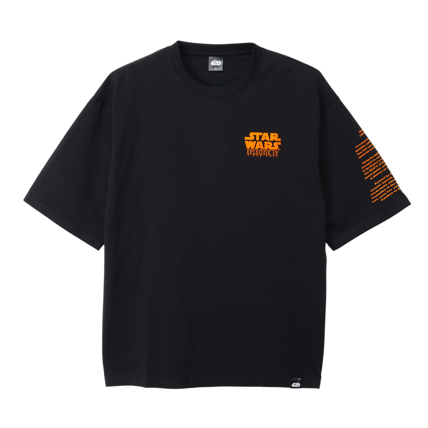 ★2025東京コミコン先行商品　[公式]  STAR WARS プリントTシャツ エピソード４ ブラック