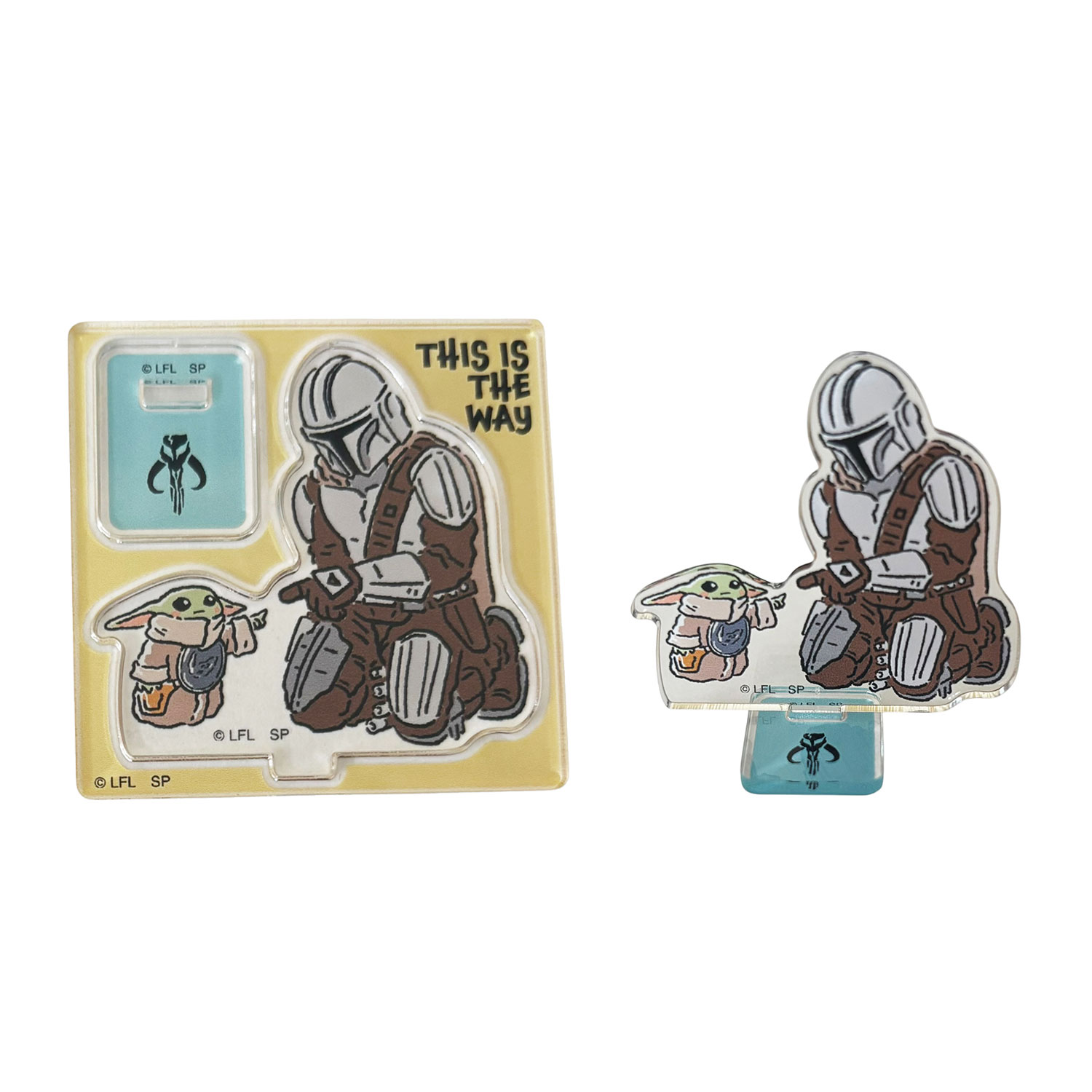 公式] STARWARS マンダロリアン&グローグー ランダムアクスタ入り