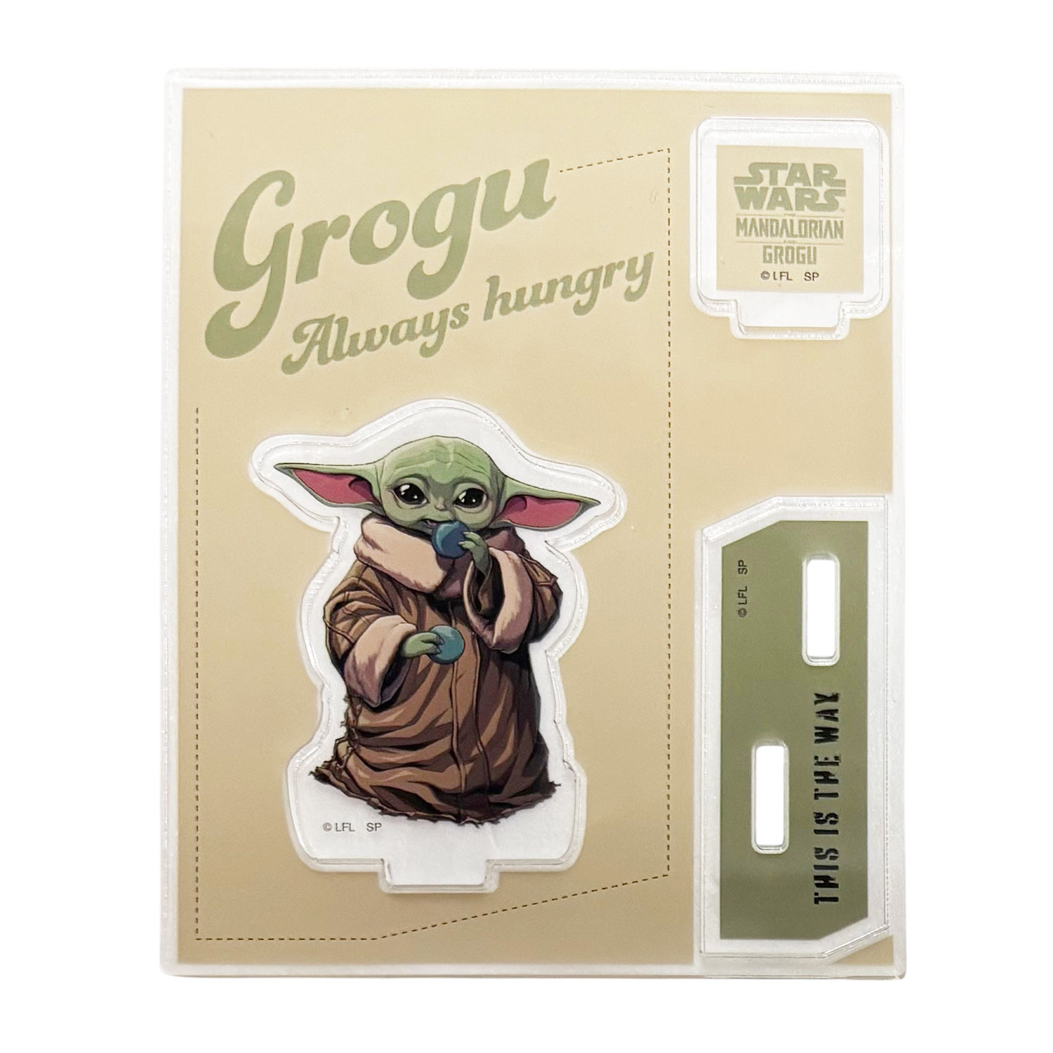 [公式]  STARWARS マンダロリアン&グローグー　ランダムアクリルスタンド 全6種（単品）