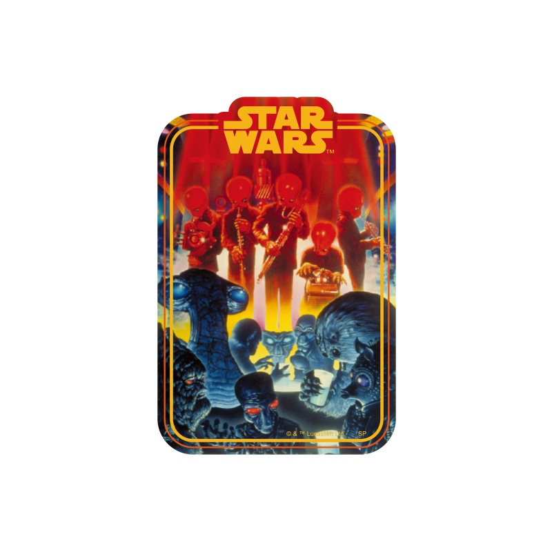 [公式] STAR WARS　キャラクターステッカー　カンティーナバンド／レッドライト　（2024東京コミコン先行販売）　