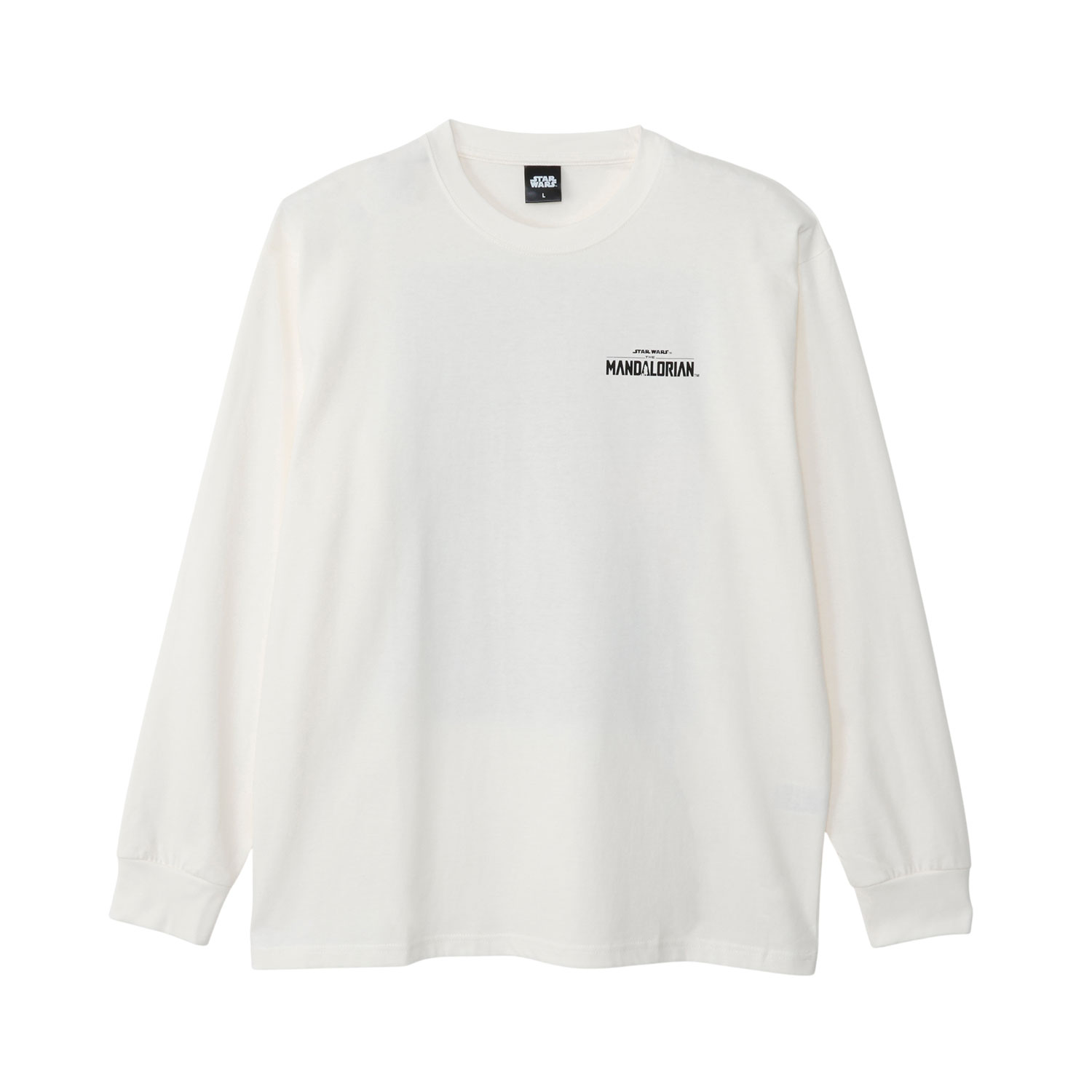 ★2025東京コミコン先行商品　[公式]  STAR WARS プリントロングスリーブ Tシャツ ディン・ジャリン オフホワイト