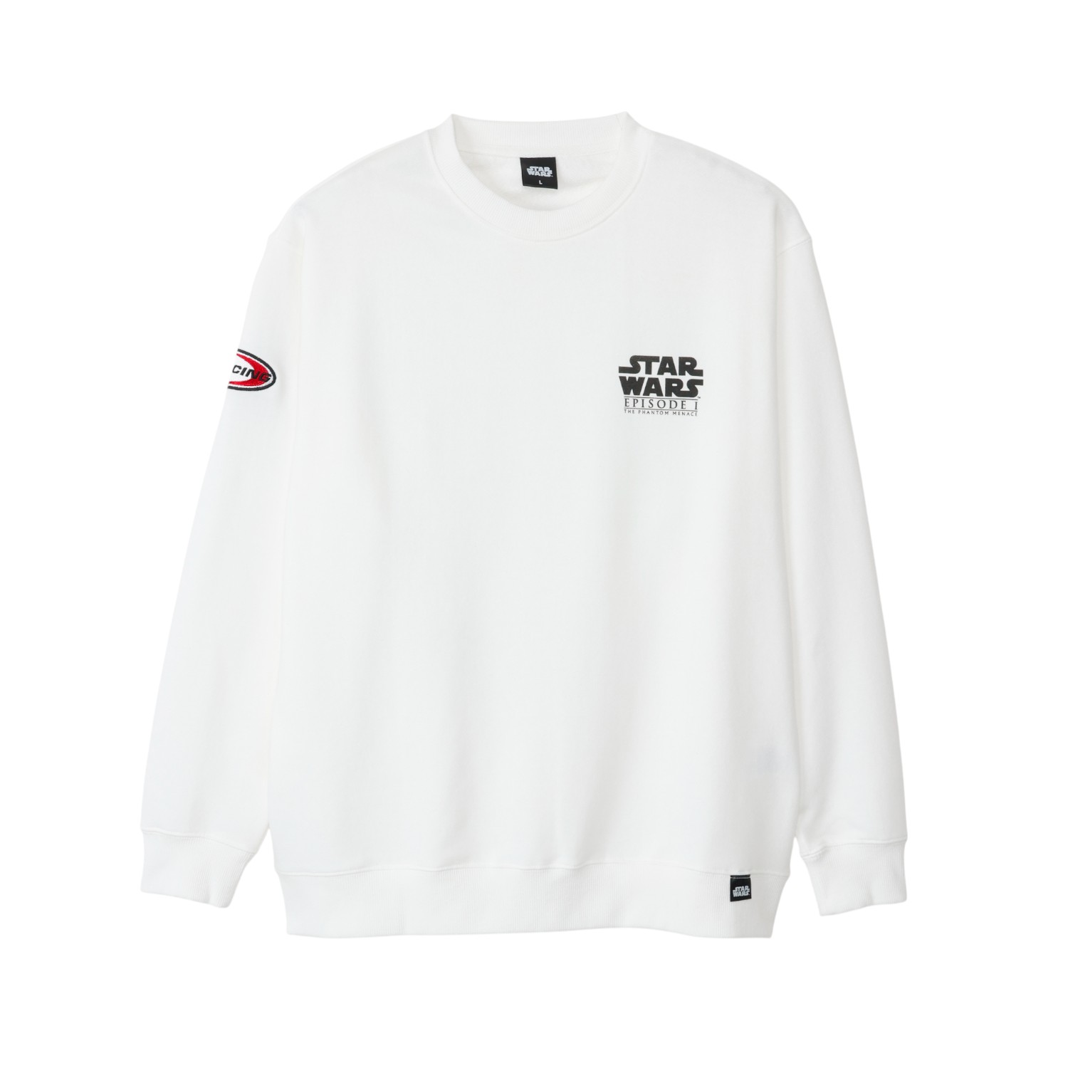 ★2025東京コミコン先行商品　[公式]  STAR WARS プリントスウェット エピソード1 ポッドレース ホワイト