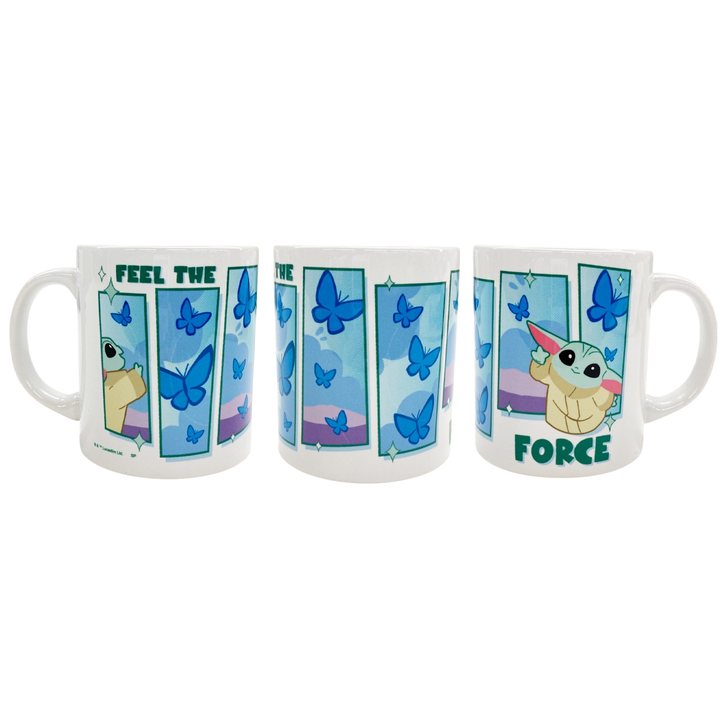 ★SALE [公式] STAR WARS　グローグー マグカップ　ちょうちょ