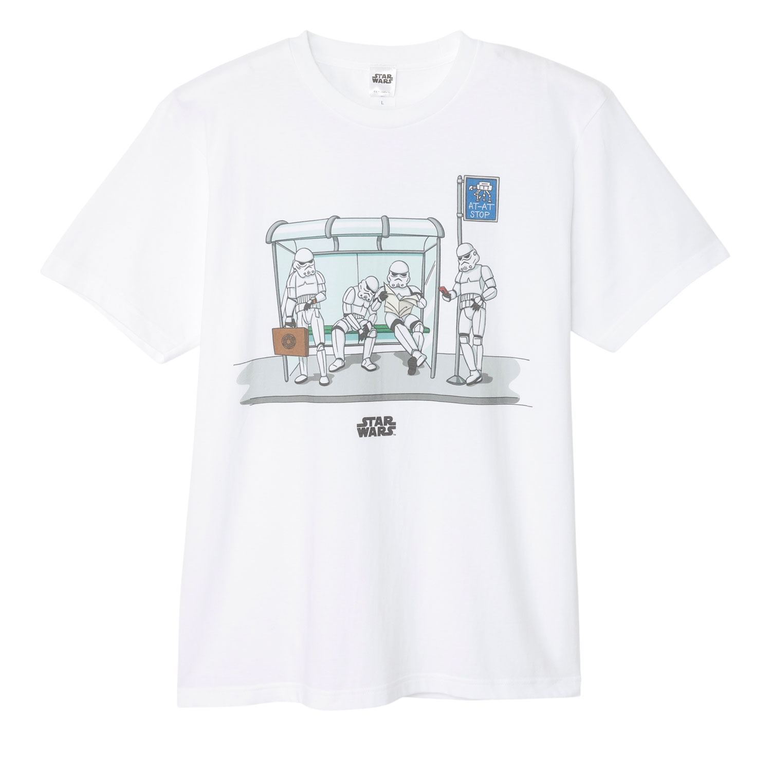 [公式] 「MANDO MONDAYS 先行 」 スター・ウォーズ Tシャツ ＡＴ－ＡＴストップ