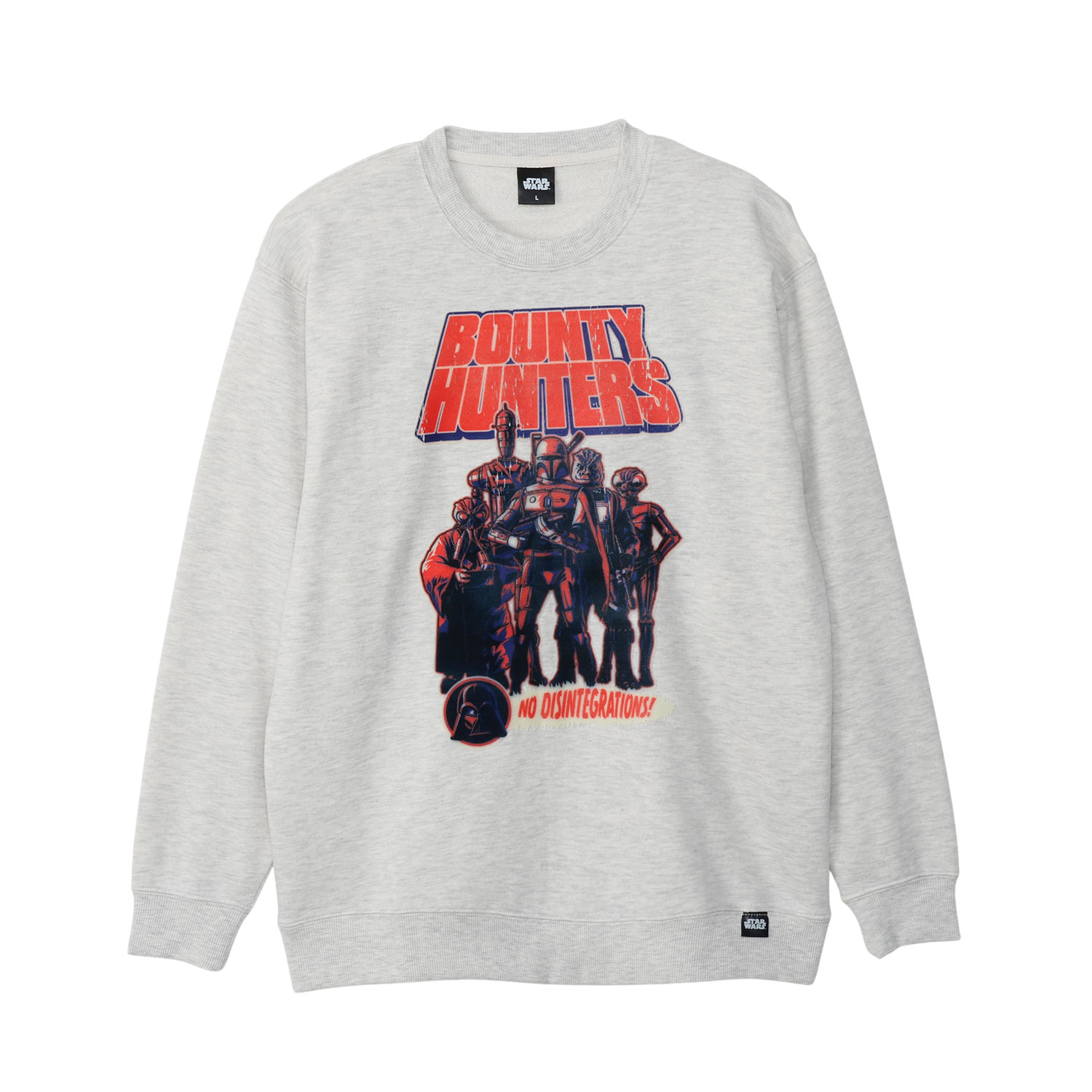 ★2025東京コミコン先行商品　[公式]  STAR WARS プリントスウェット バウンティハンター アッシュグレー