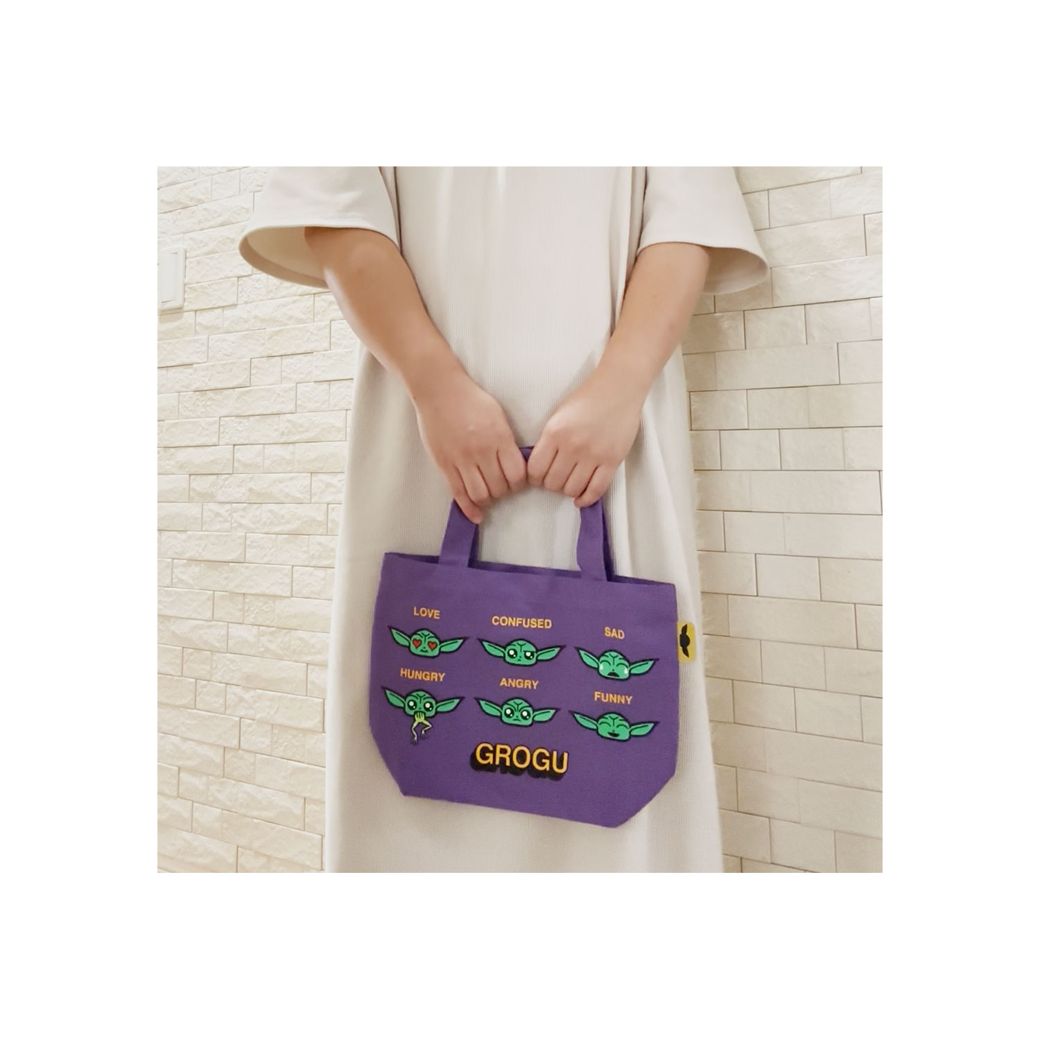 公式] STAR WARS スター・ウォーズ カラーマチ付きバッグ 表情