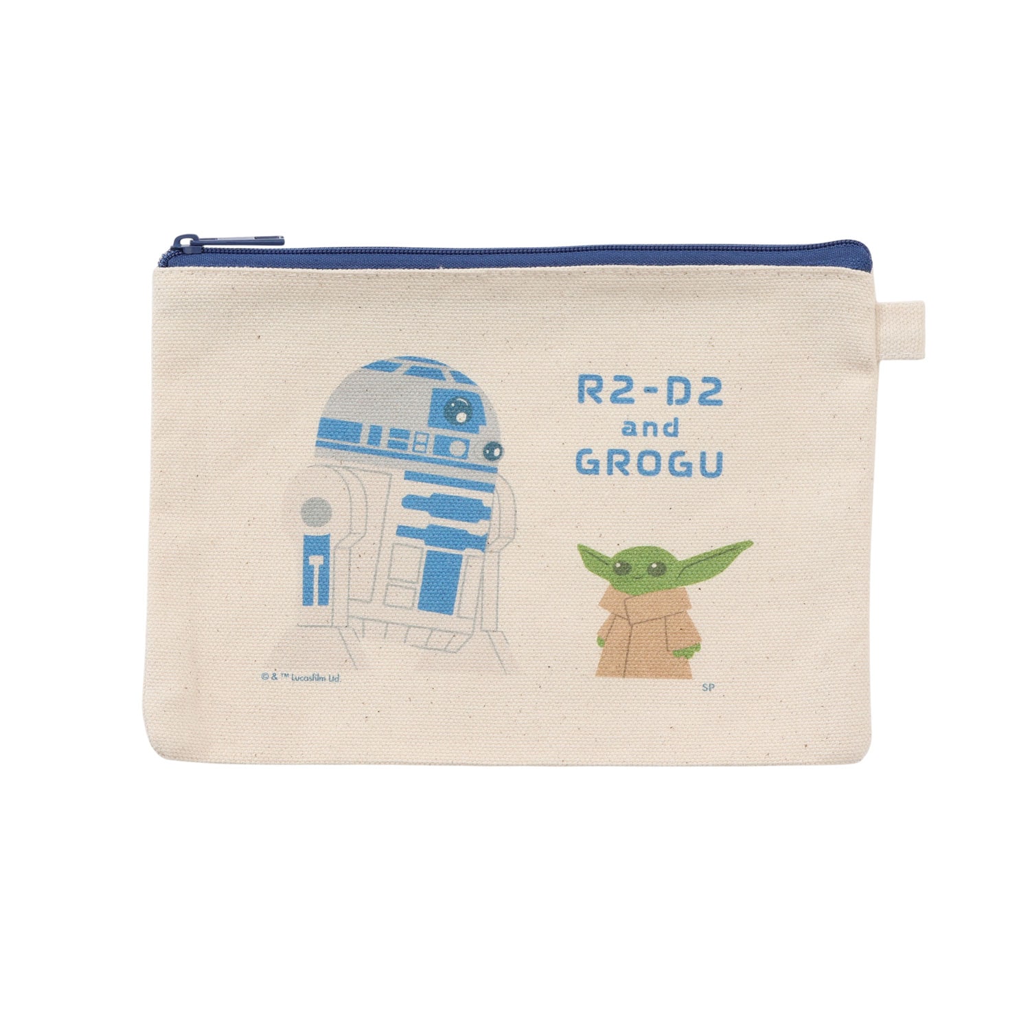 スターウォーズ　マンダロリアン　グローグー　フラットポーチ　オリジナルポーチ 公式] STARWARS マンダロリアン&グローグー フラットポーチ 追い