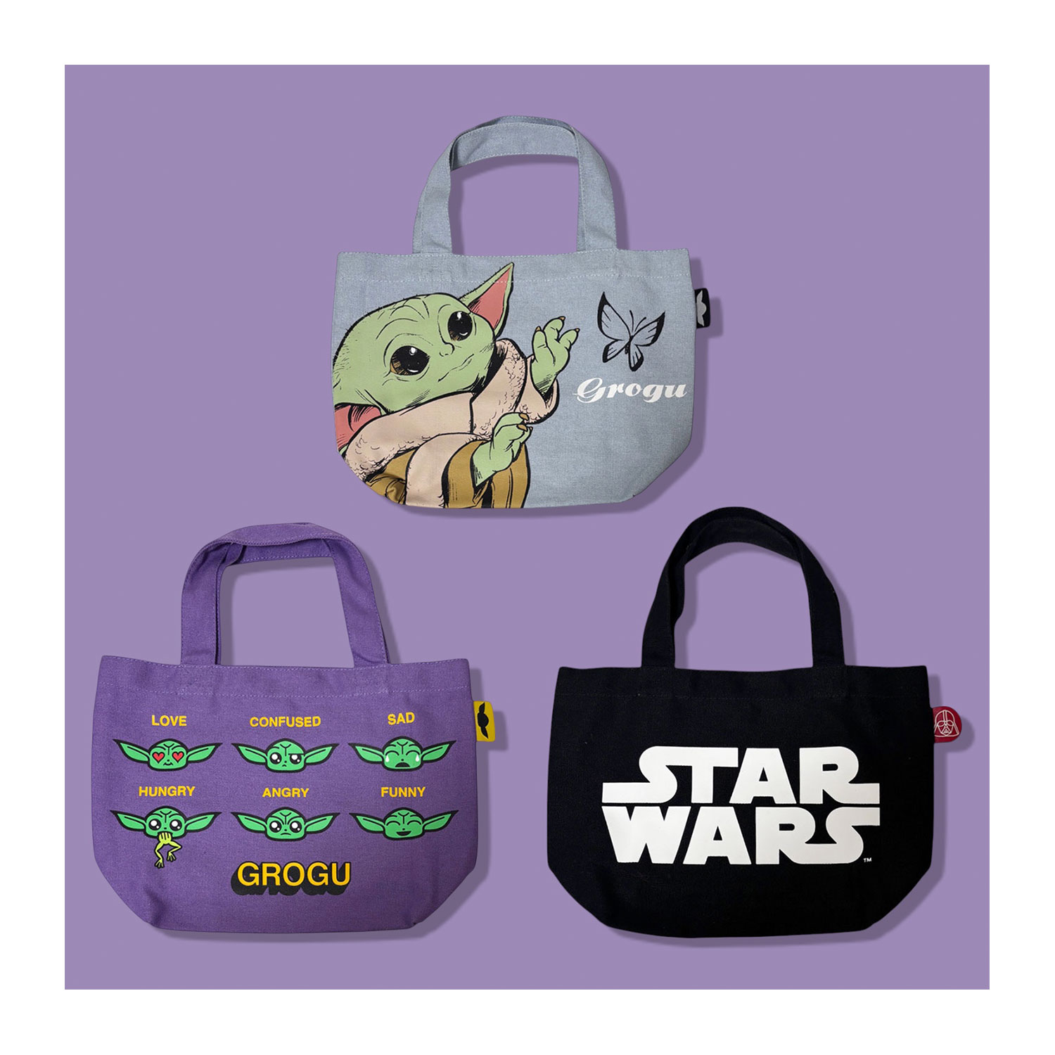 [公式] STAR WARS スター・ウォーズ カラーマチ付きバッグ ロゴ / ＢＫ