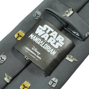 公式] STARWARS ネクタイ マンダロリアン グレー | マンダロリアン