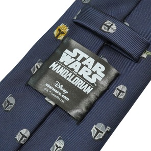 [公式]  STARWARS ネクタイ マンダロリアン ネイビー