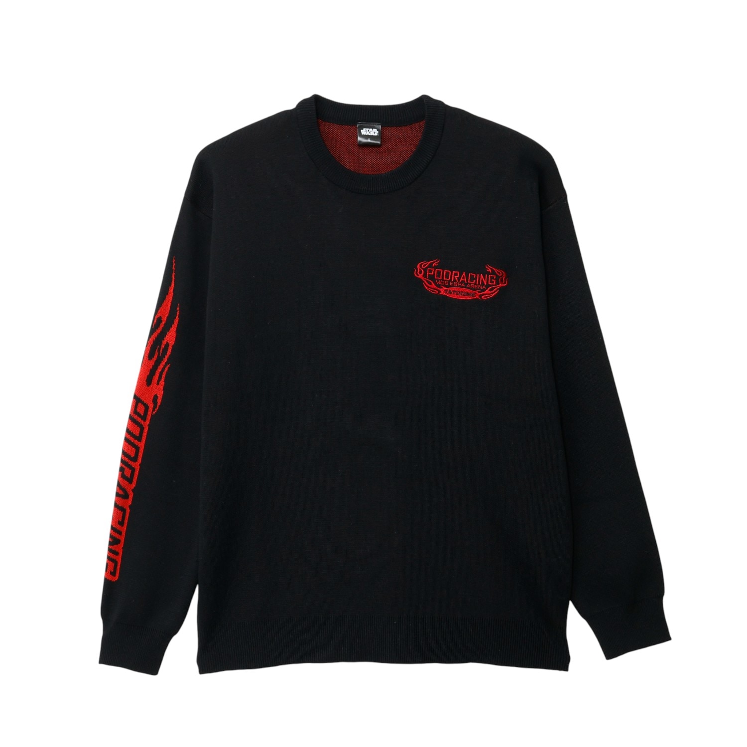 ★2025東京コミコン先行商品　[公式]  STAR WARS ジャガードニット ポッドレース ブラック