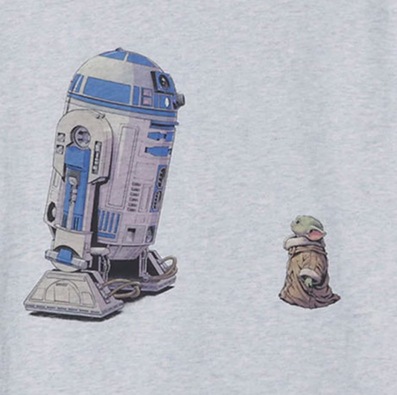 公式] STAR WARS 『STAR WARS 54 OF ONE』 グローグー R2－D2 Tシャツ