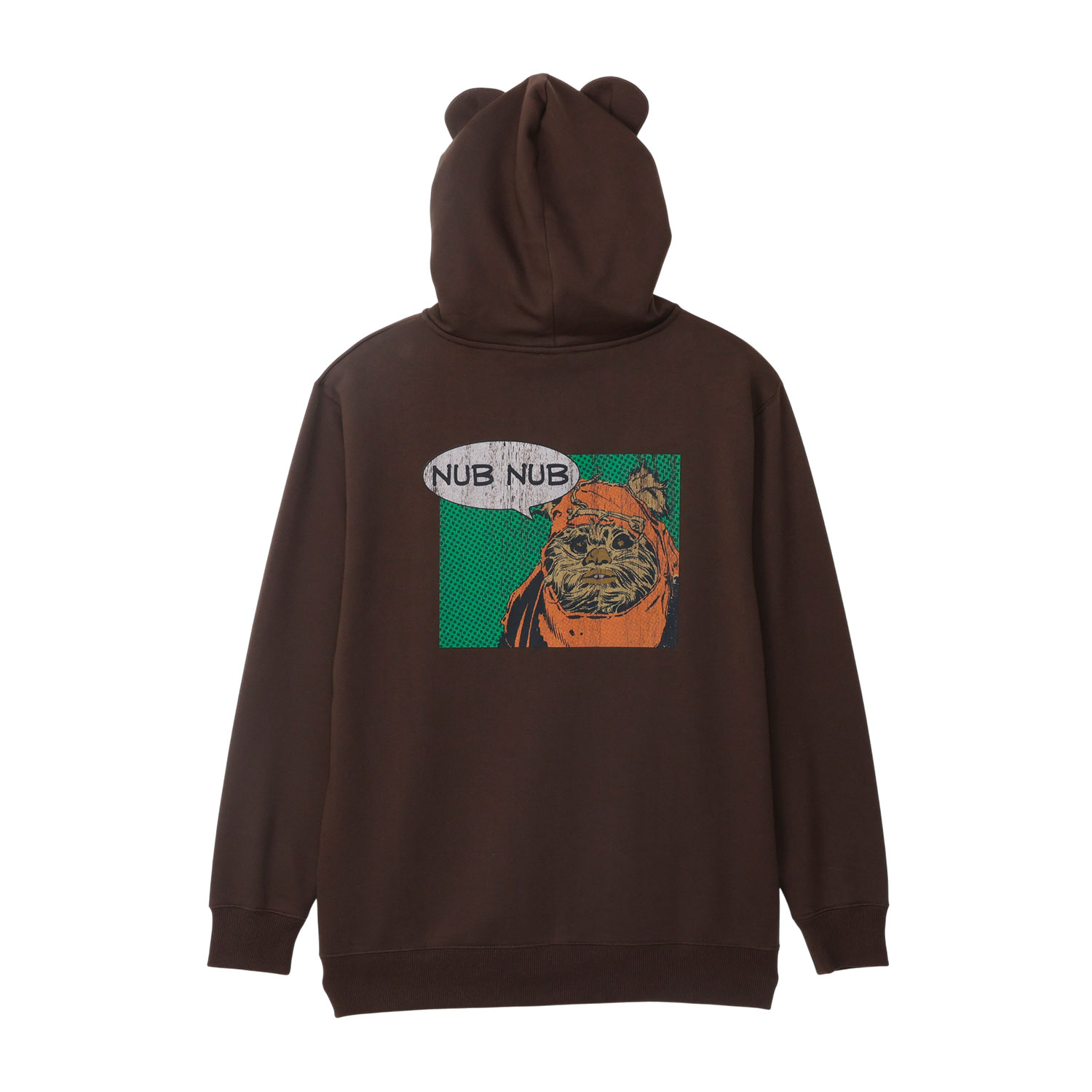 ★2025東京コミコン先行商品　[公式]  STAR WARS ジップアップ フーディ イウォーク ブラウン