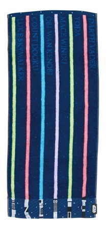 [公式] STAR WARS スター・ウォーズ　ライトセーバー ストライプ　フェイスタオル