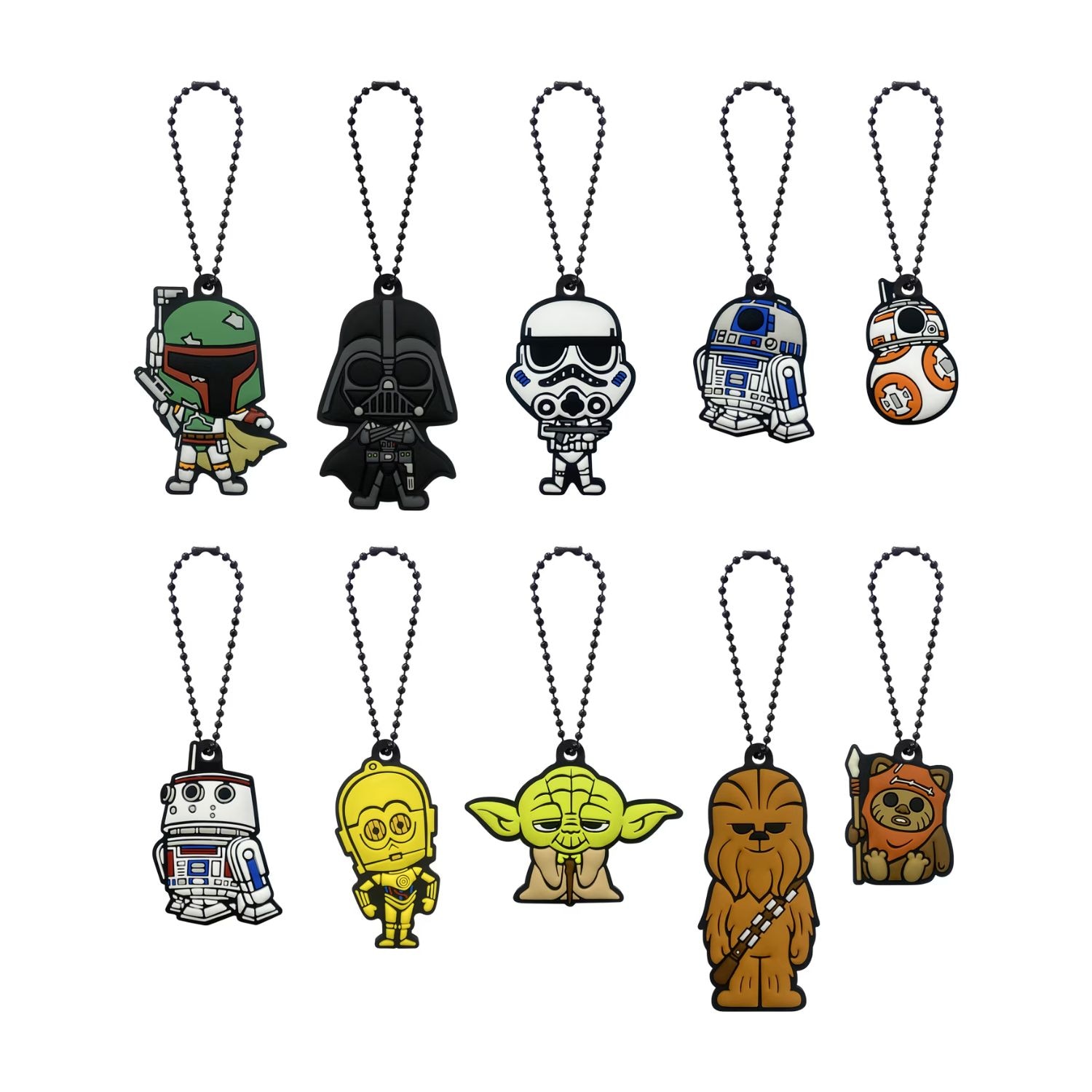 ★2025東京コミコン先行商品　[公式]  STAR WARS ＳＡＧＡ ブラインドラバーキーチェーン 全１０種（単品）