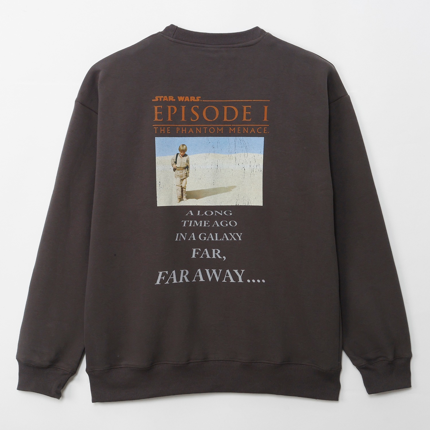 [公式]  STARWARS 裏起毛プリントクルーネックスウェット アナキンシャドー スミクロ